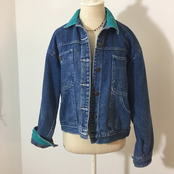 flannel with denim jacket womens